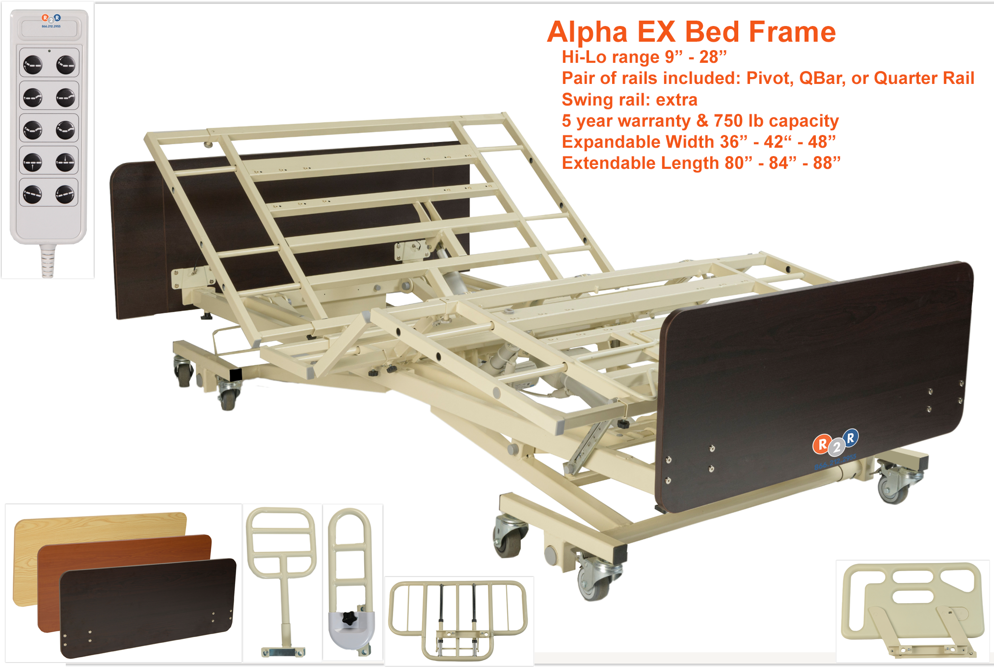 Alpha Ex Bed Frame